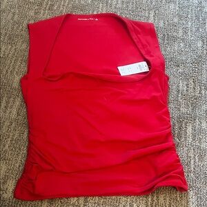 Red Women's Top Abercrombie